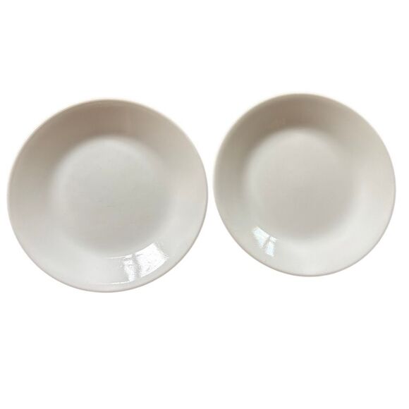 Corelle White 6 3/4” Bread & Butter Plates Set Of 2 - Picture 1 of 6